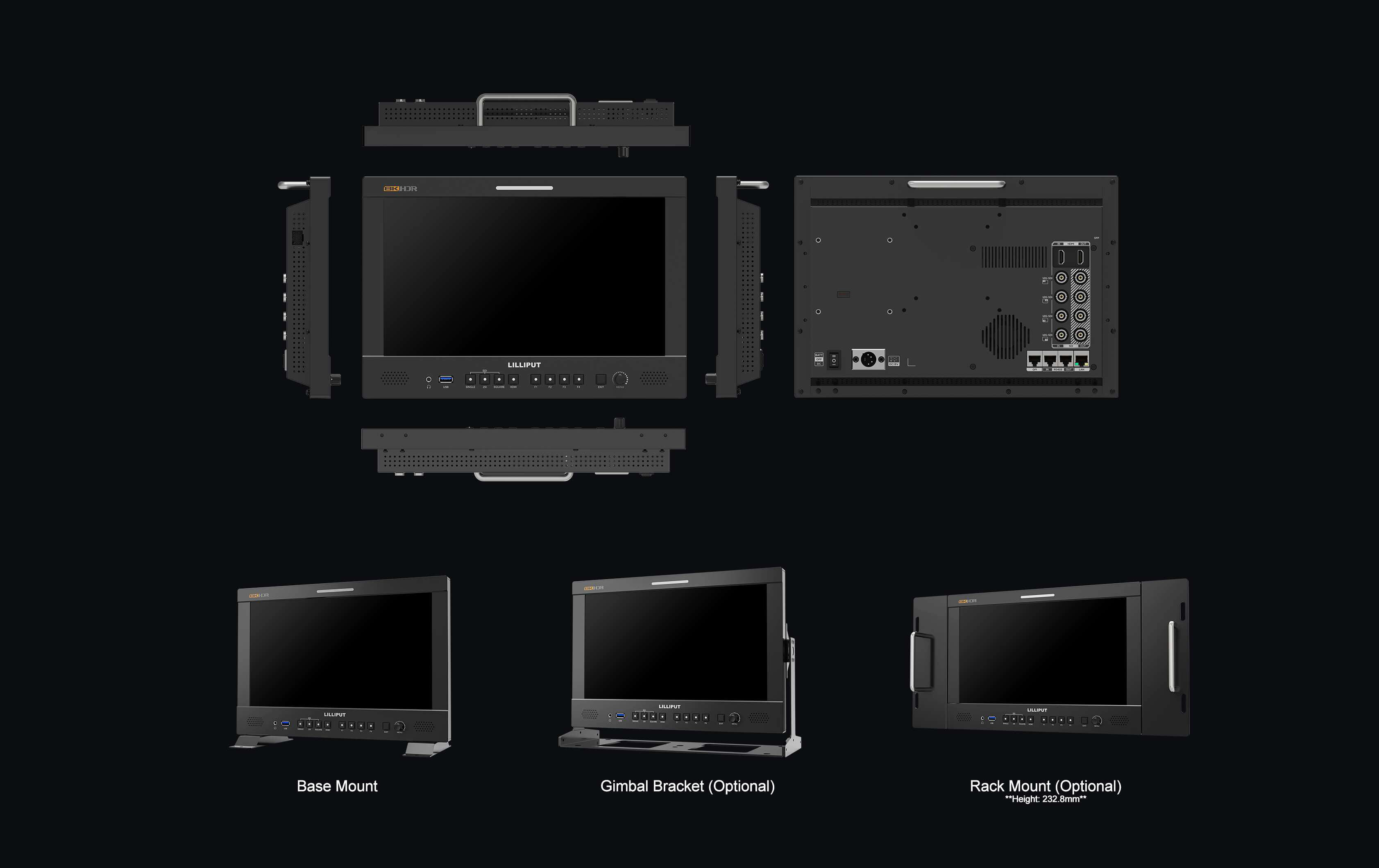 Q13-13.3 inch 8K 12G-SDI studio production  8